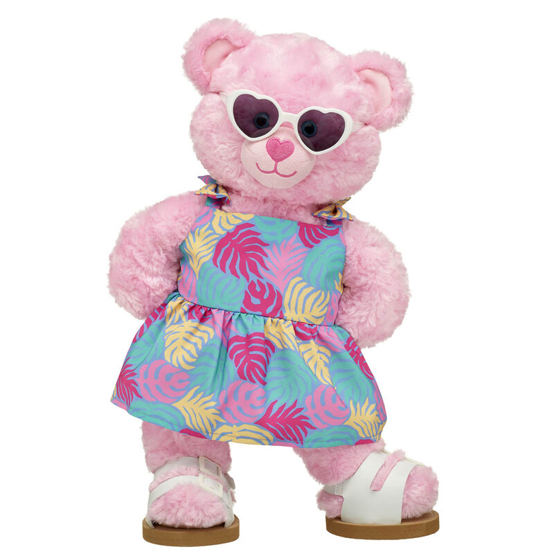 Pink Cuddles Teddy Bear Tropical Gift Set - Build-A-Bear Workshop®