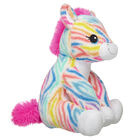 Rainbow Stripes Zebra Stuffed Animal - Build-A-Bear Workshop&reg;
