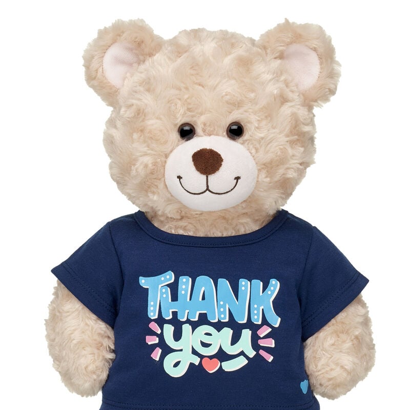 Navy Blue "Thank You" Plush Toy T-Shirt - Build-A-Bear Workshop&reg;