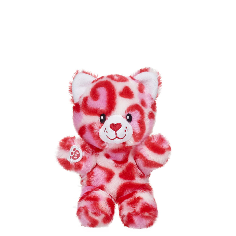 Build-A-Bear Mini Beans Wild Hearts Leopard Stuffed Animal plush by Build-A-Bear