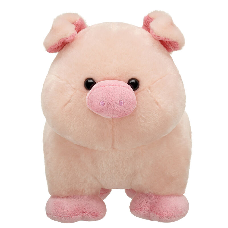Fuzzy Pink Pig Stuffed Animal - Build-A-Bear Workshop®