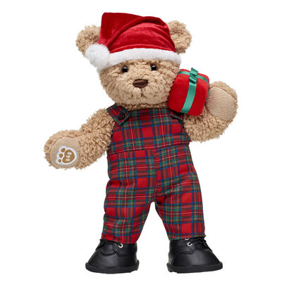 Timeless Teddy Bear Santa Gift Set