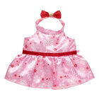 Red and Pink Snowflake Dress for Stuffed Animals - Build-A-Bear Workshop&reg;