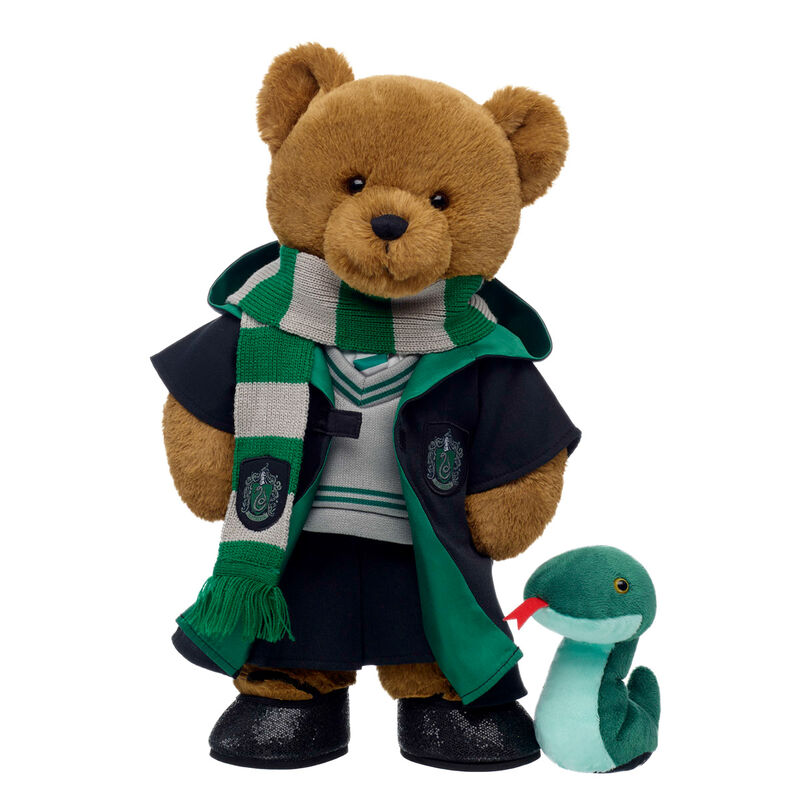 HARRY POTTER Teddy Bear SLYTHERIN Mini Beans Gift Set soft toy by Build-A-Bear