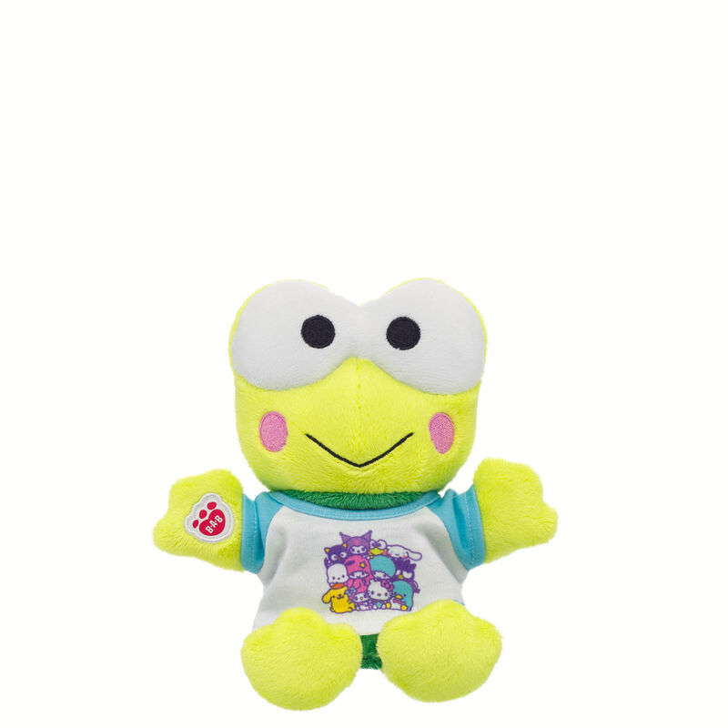 Build-A-Bear Mini Beans Sanrio Hello Kitty and Friends Keroppi Plush with Tee by Build-A-Bear