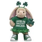 Pawlette Bunny Plush Dublin Gift Set with Shamrocks plush by Build-A-Bear