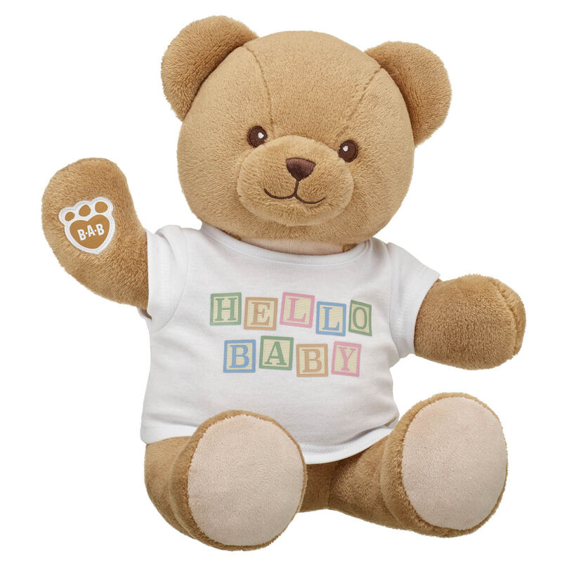 Baby Brown Teddy Bear "Hello Baby" Gift Set - Build-A-Bear Workshop®