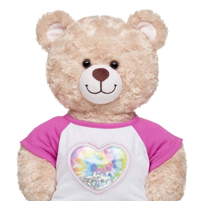 Tie-Dye Sequin Heart T-Shirt | Build-A-Bear
