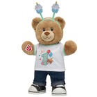 Lil Cub Brownie Teddy Bear First Birthday Headband Gift Set - Build-A-Bear Workshop®
