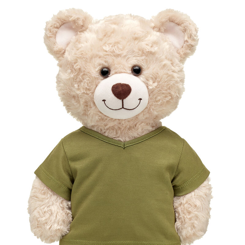 Green V-Neck T-Shirt - Shop Online at Build-A-Bear®