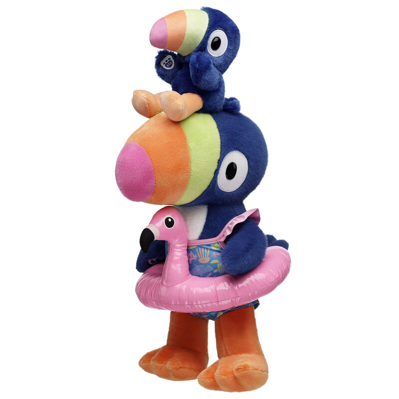Too Cute Toucan Stuffed Animal Summer Mini Beans Gift Set plush by Build-A-Bear