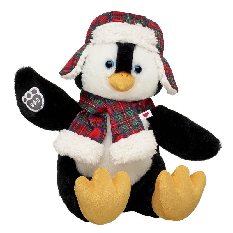 Online Exclusive Penguin Chick Stuffed Animal Tartan Gift Set - Build-A-Bear Workshop&reg;