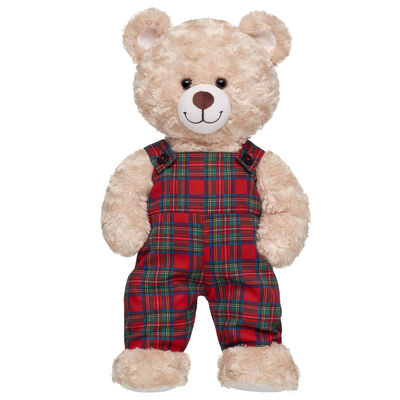 Christmas Tartan Overalls