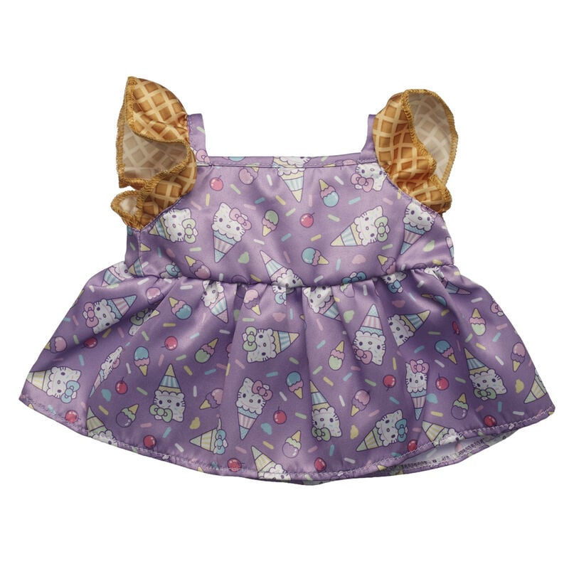 Sanrio Ice Cream Sprinkles Hello Kitty Dress by Build-A-Bear