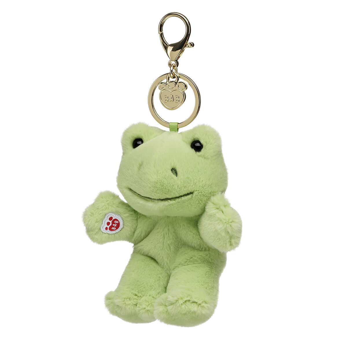 Spring Green Frog Plush Bag Charm | Build-A-Bear