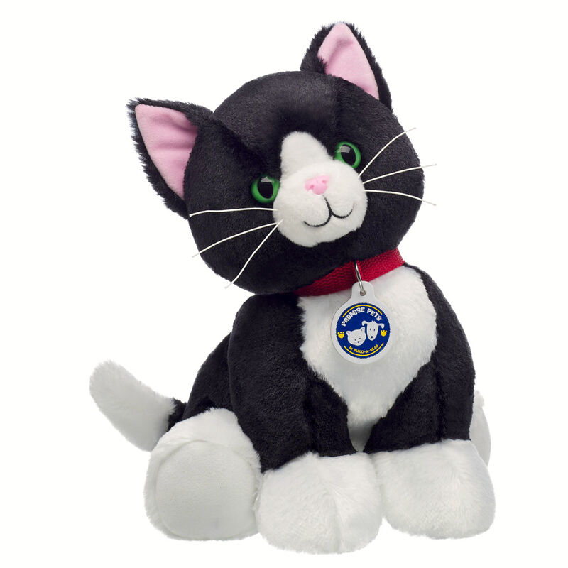 Promise Pets Tuxedo Cat Stuffed Animal plush by Build-A-Bear
