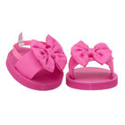 Pink Bow Sandals by Build-A-Bear