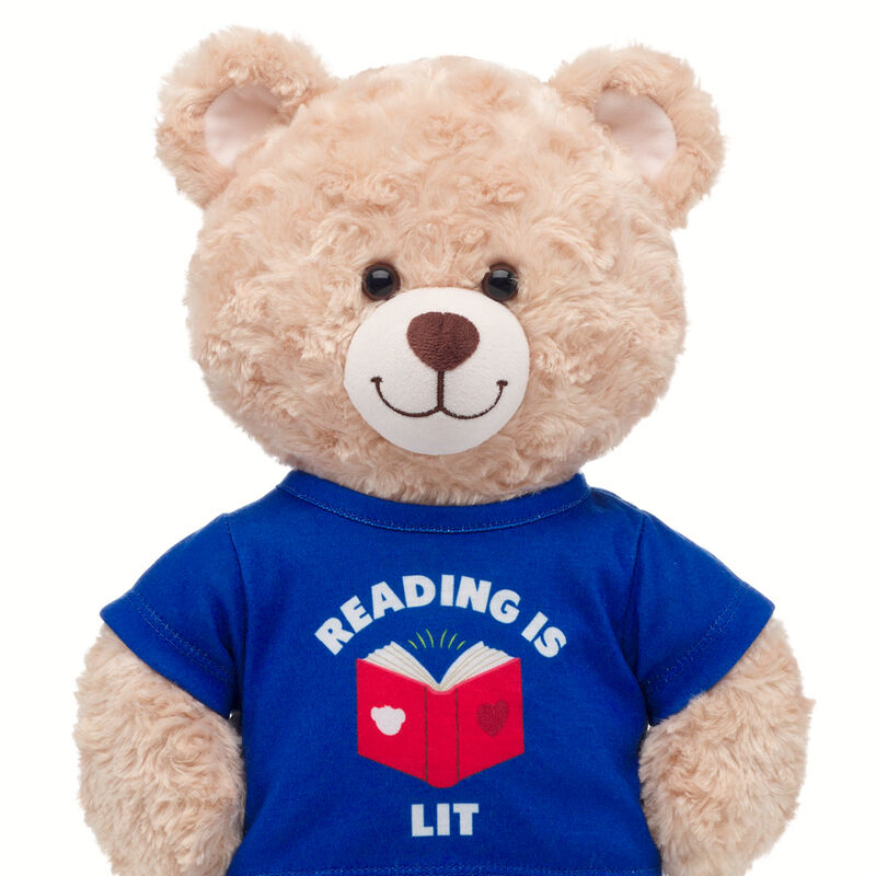 Reading Is Lit T-Shirt by Build-A-Bear