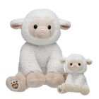 Lamb Stuffed Animal with Swirly Clouds Lamb Mini Bean plush by Build-A-Bear