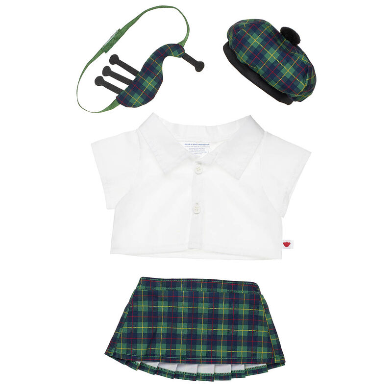 Kilt and Bagpipe Set