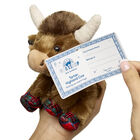 Mini Beans Tartan Highland Cow Stuffed Animal - Build-A-Bear Workshop&reg;