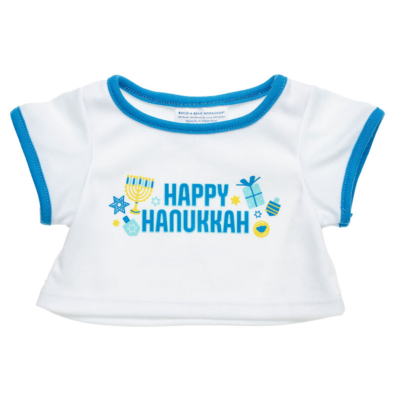 Online Exclusive Happy Hanukkah T-Shirt - Build-A-Bear Workshop®