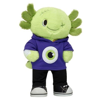 Zombie Axolotl Soft Toy Halloween Gift Set