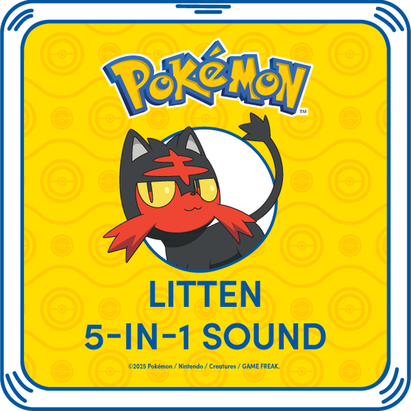 Pok&eacute;mon Litten 5-in-1 Sound