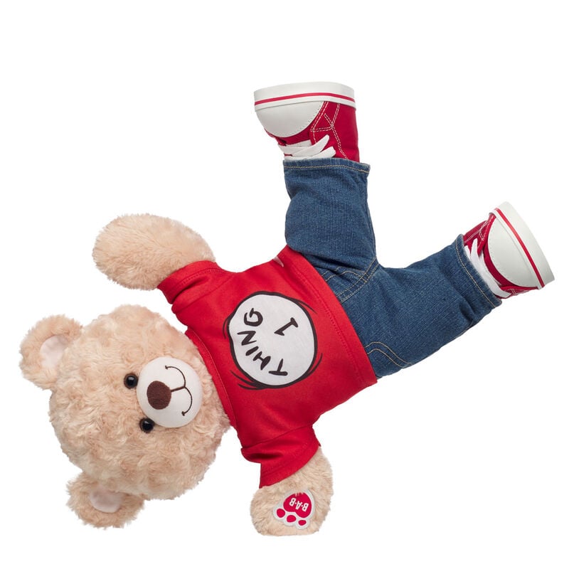 Happy Hugs Teddy Bear The Cat in the Hat Thing 1 Gift Set