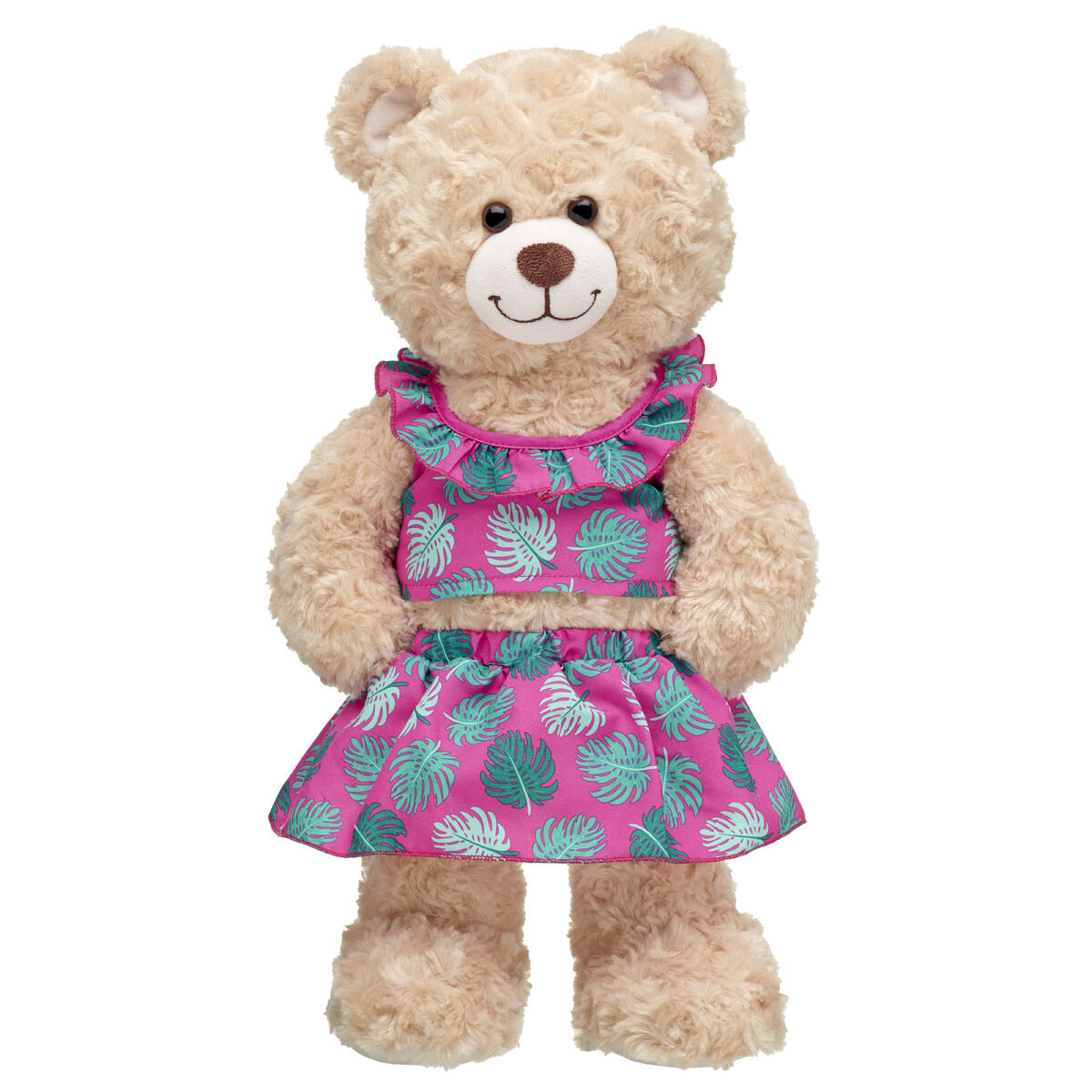 Two-Piece Palm Leaf Soft Toy Outfit | Build-A-Bear®