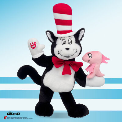 The Cat in the Hat Plush with Fish Wristie