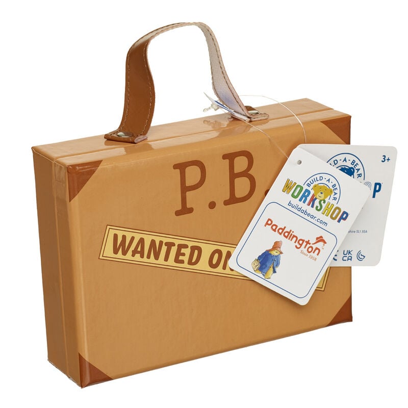 Online Exclusive Paddington™ Suitcase for Plush Toys - Build-A-Bear Workshop®