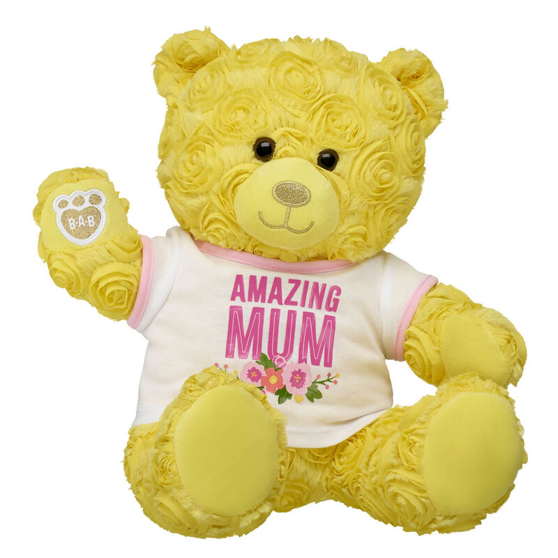 Yellow Roses Teddy Bear Amazing Mum Gift Set BuildABear®