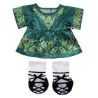 Irish Dance Dress & Shoes Set by Build-A-Bear