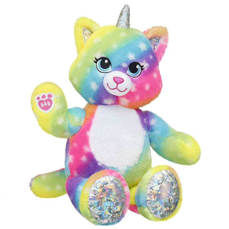 Unicorn Rainbow Kitty Rainbow Kittycorn from BuildABear®
