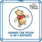 Disney Winnie the Pooh 6-in-1 Sayings