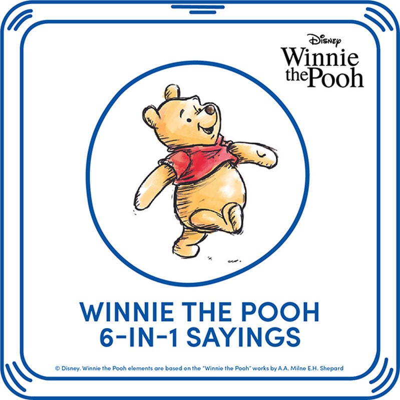 Disney Winnie the Pooh 6-in-1 Sayings