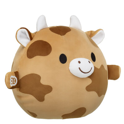 SKOOSHERZ™ Brown Cow Soft Toy