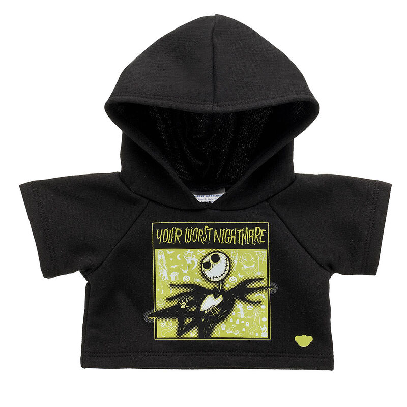 Disney Tim Burton's The Nightmare Before Christmas Jack Skellington Hoodie - Build-A-Bear Workshop&reg;