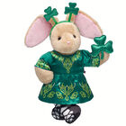 Pawlette Bunny Plush Irish Dance Gift Set with Shamrocks plush by Build-A-Bear