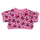 Leopard Print Heart Sweater by Build-A-Bear