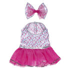 Sparkly Winter Dress & Bow Set 2 pc.