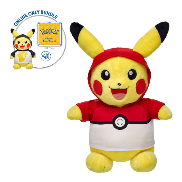 Pikachu plush build a bear hotsell