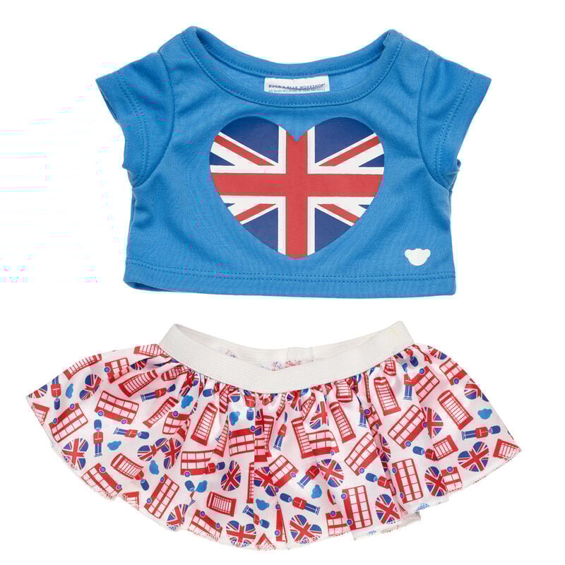 UK Shirt and Skirt Set for Soft Toys - Build-A-Bear Workshop®