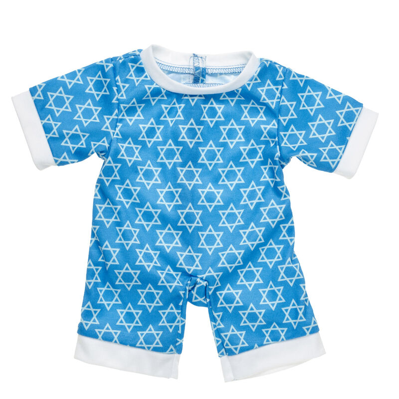 Online Exclusive Hanukkah PJ Sleeper for Stuffed Animals - Build-A-Bear Workshop&reg;
