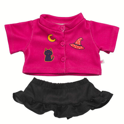 Halloween Cardigan and Skirt Set for Soft Toys