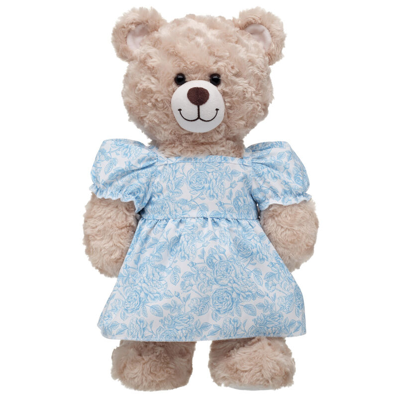 Blue Floral Dress by Build-A-Bear