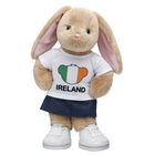 Pawlette Bunny Plush Ireland T-Shirt Gift Set plush by Build-A-Bear