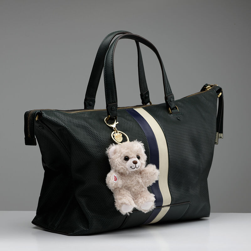Happy Hugs Teddy Bear Bag Charm plush by Build-A-Bear