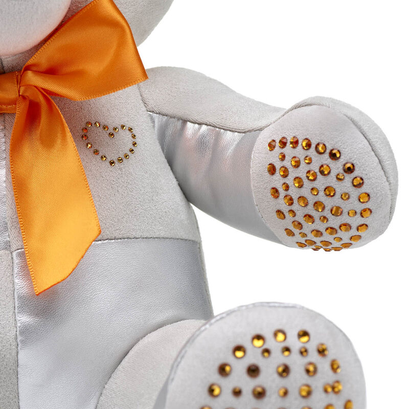 Online Exclusive Build-A-Bear Birthstone Bear Featuring Swarovski® Topaz crystals